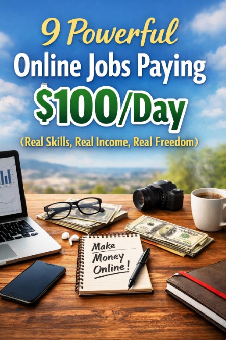 9 Powerful Online Jobs Paying $100/Day