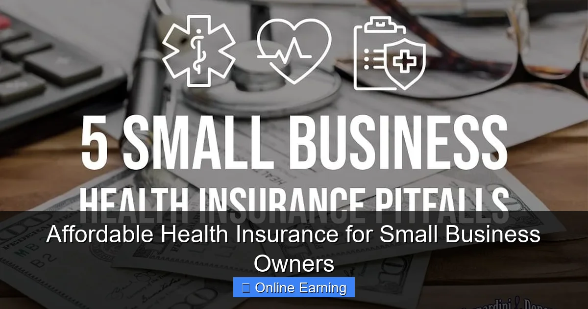 Affordable Health Insurance for Small Business Owners