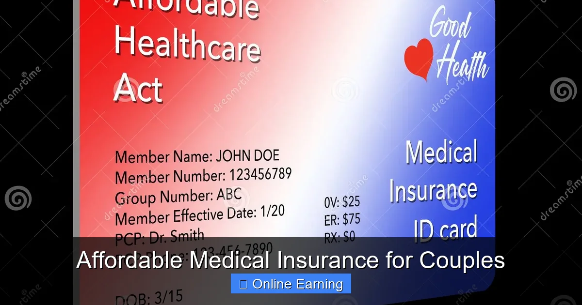 Affordable Medical Insurance for Couples