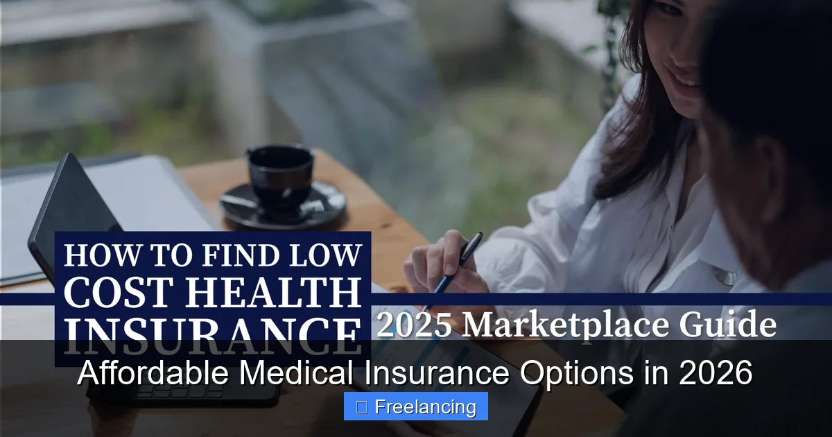 Affordable Medical Insurance Options in 2026