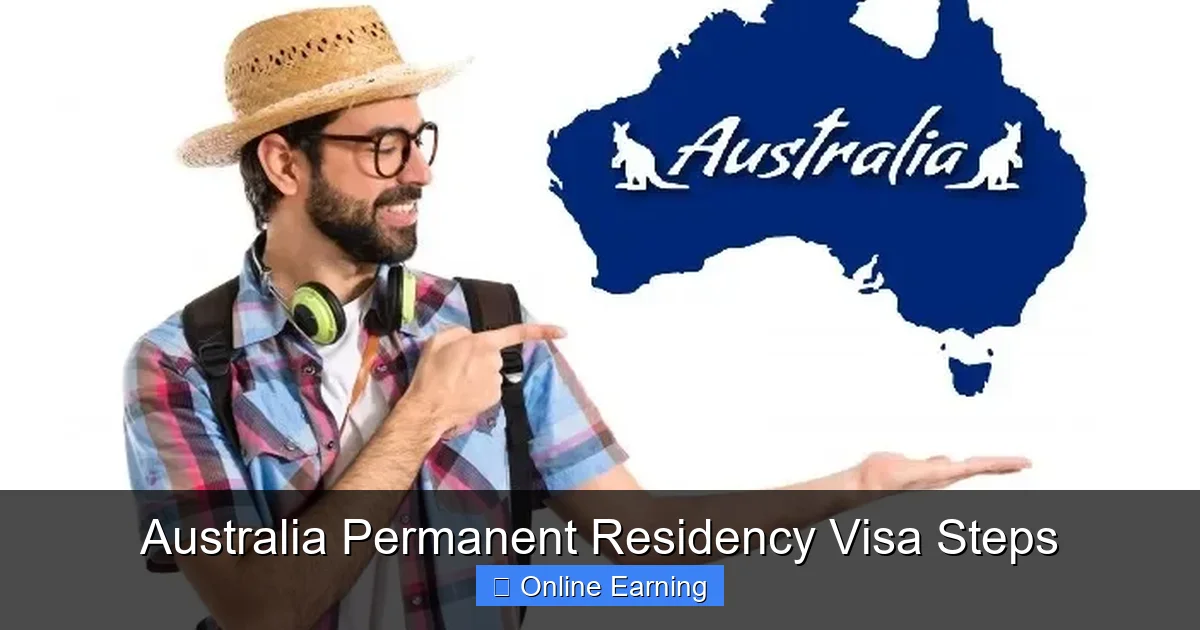 Australia Permanent Residency Visa Steps