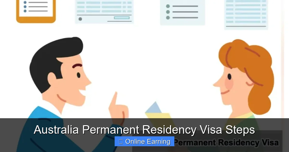 Australia Permanent Residency Visa Steps