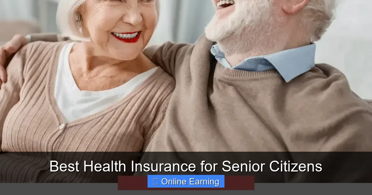 Best Health Insurance for Senior Citizens