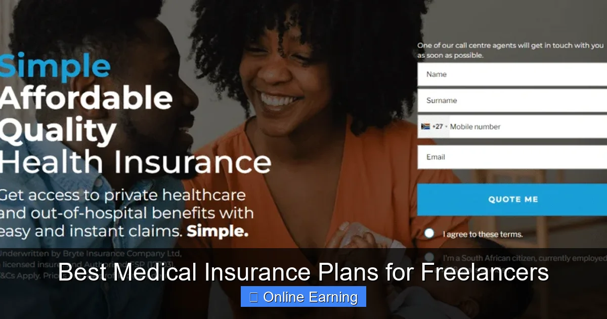 Best Medical Insurance Plans for Freelancers