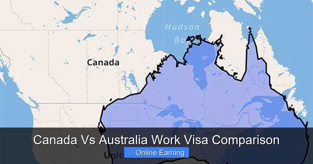 Canada Vs Australia Work Visa Comparison