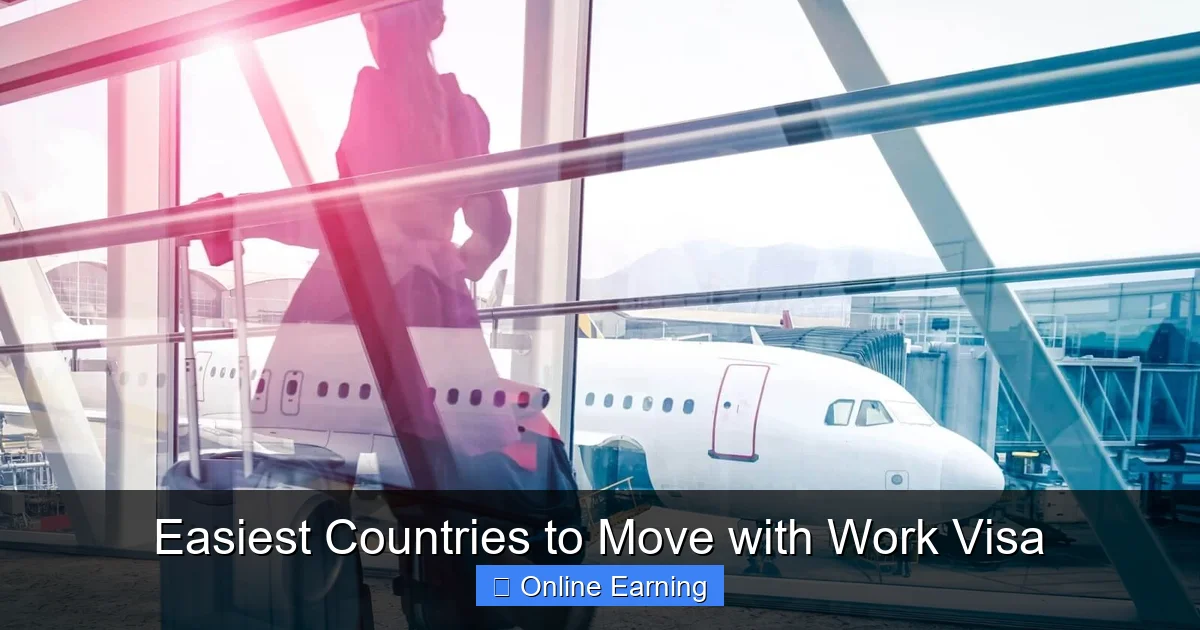 Easiest Countries to Move with Work Visa