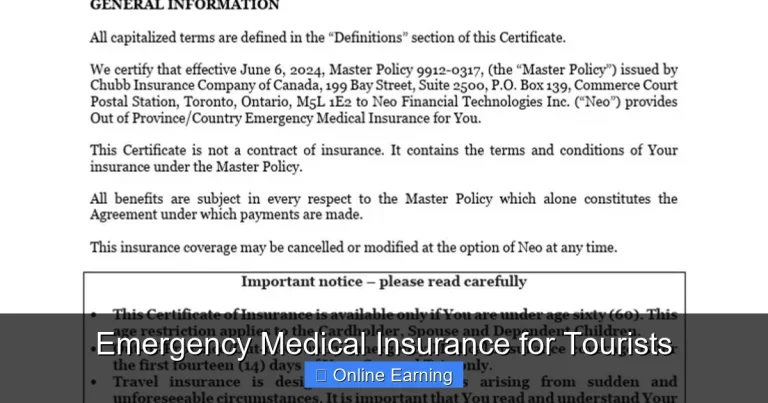 Emergency Medical Insurance for Tourists