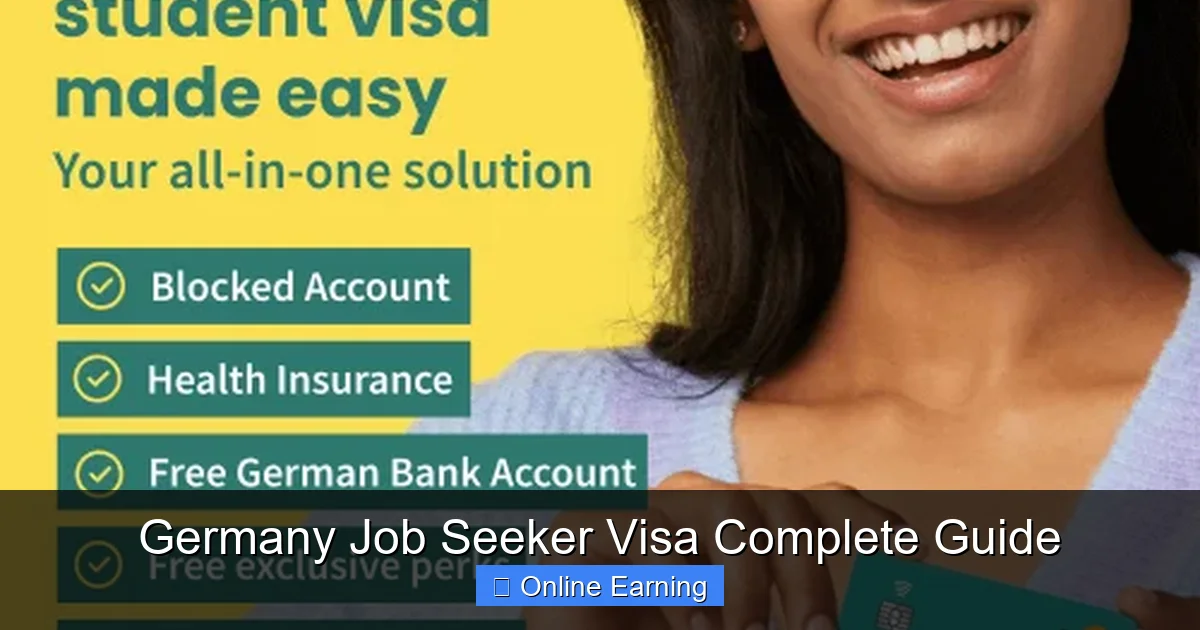 Germany Job Seeker Visa Complete Guide