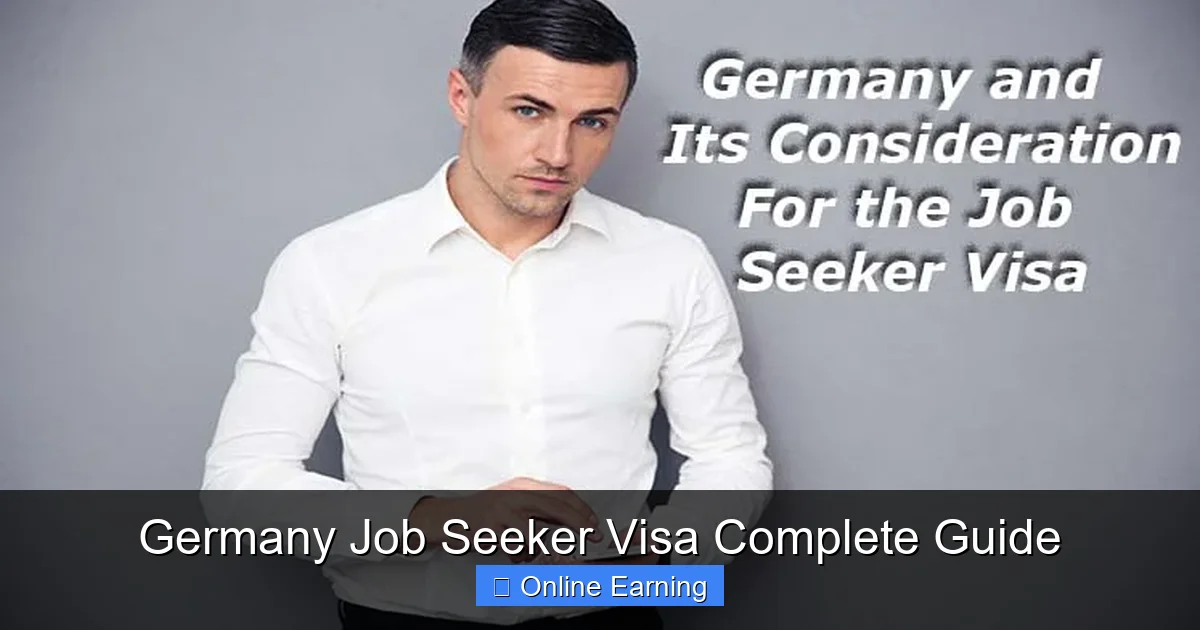 Germany Job Seeker Visa Complete Guide