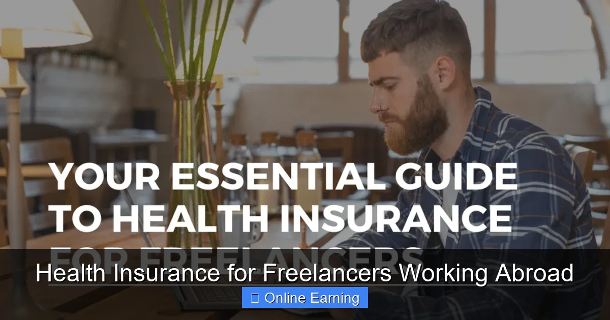 Health Insurance for Freelancers Working Abroad