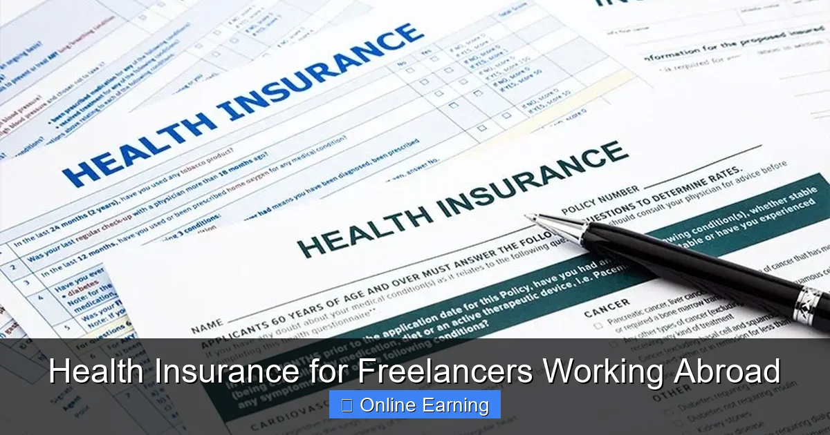 Health Insurance for Freelancers Working Abroad
