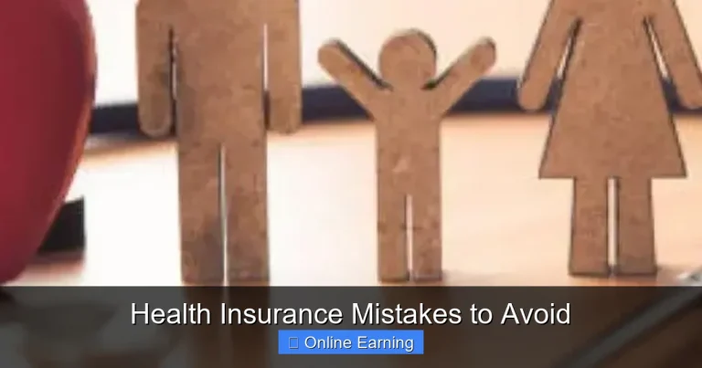 Health Insurance Mistakes to Avoid