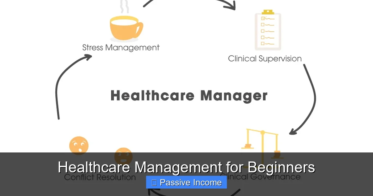 Healthcare Management for Beginners