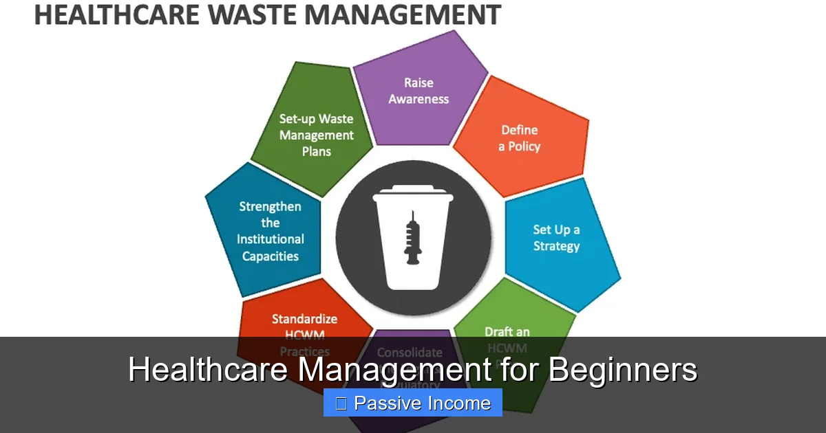 Healthcare Management for Beginners