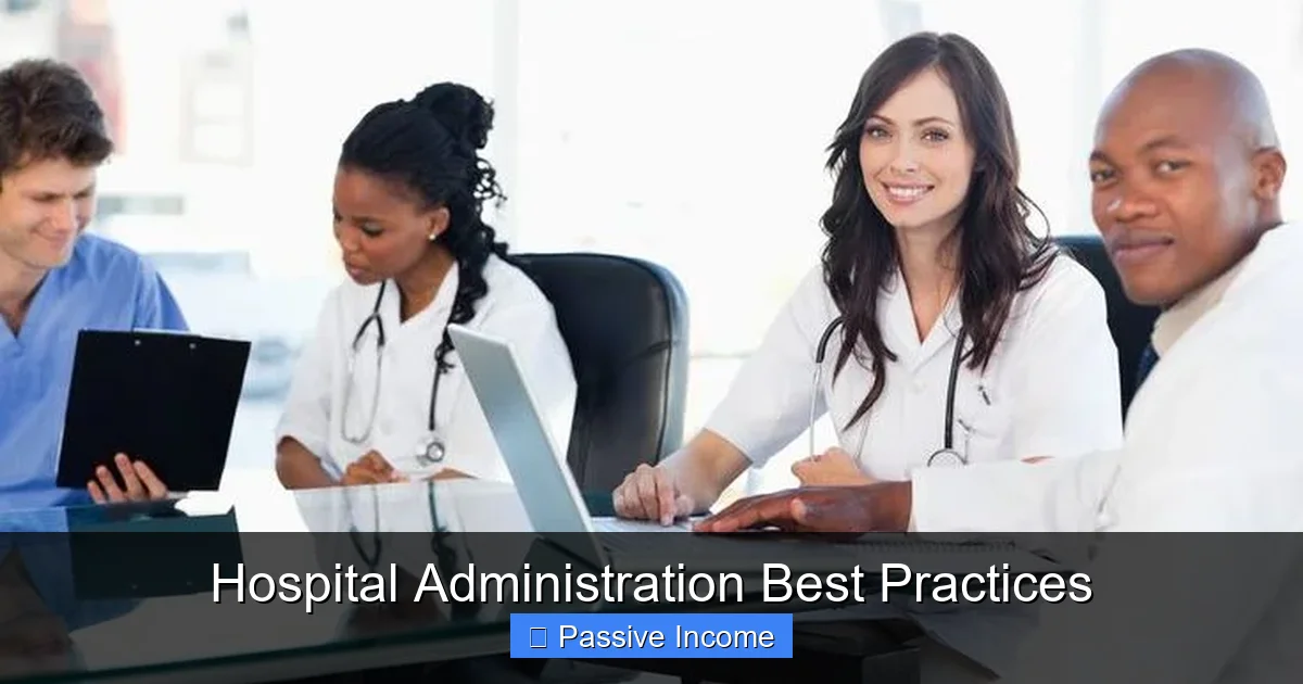Hospital Administration Best Practices