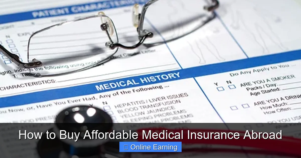 How to Buy Affordable Medical Insurance Abroad