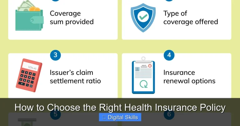 How to Choose the Right Health Insurance Policy