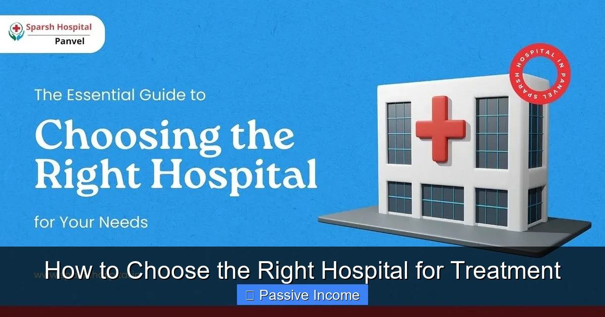 How to Choose the Right Hospital for Treatment