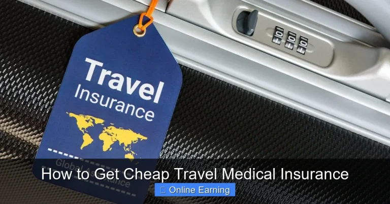 How to Get Cheap Travel Medical Insurance