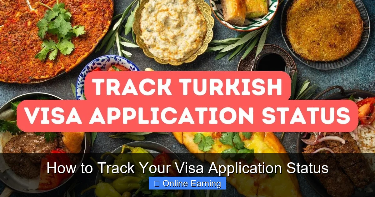 How to Track Your Visa Application Status