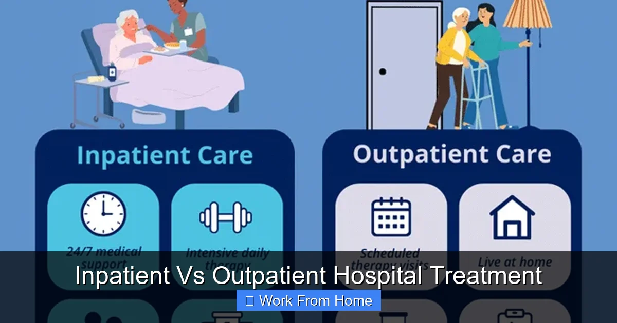 Inpatient Vs Outpatient Hospital Treatment
