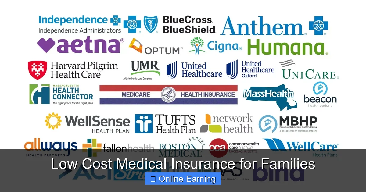 Low Cost Medical Insurance for Families
