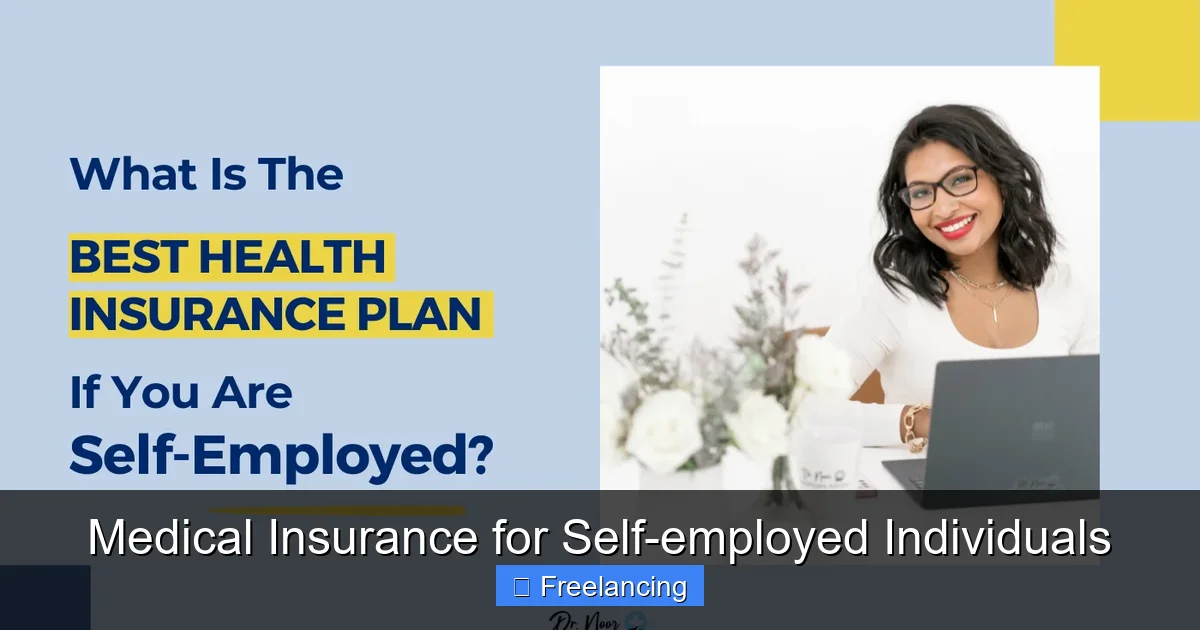 Medical Insurance for Self-employed Individuals
