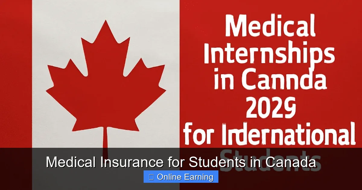 Medical Insurance for Students in Canada
