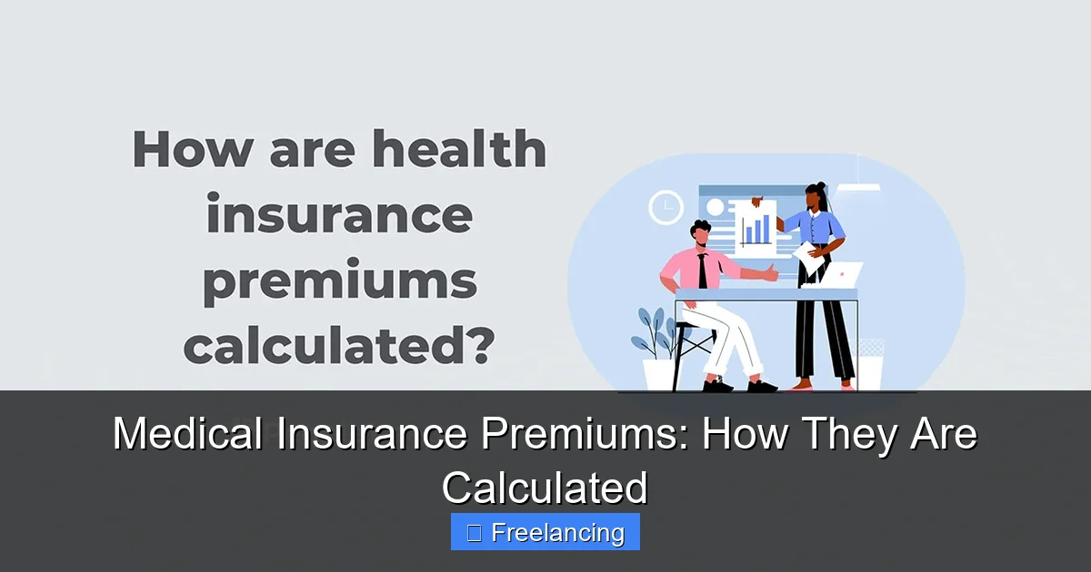 Medical Insurance Premiums: How They Are Calculated