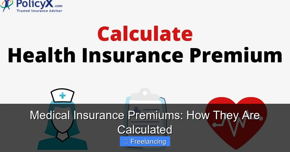 Medical Insurance Premiums: How They Are Calculated