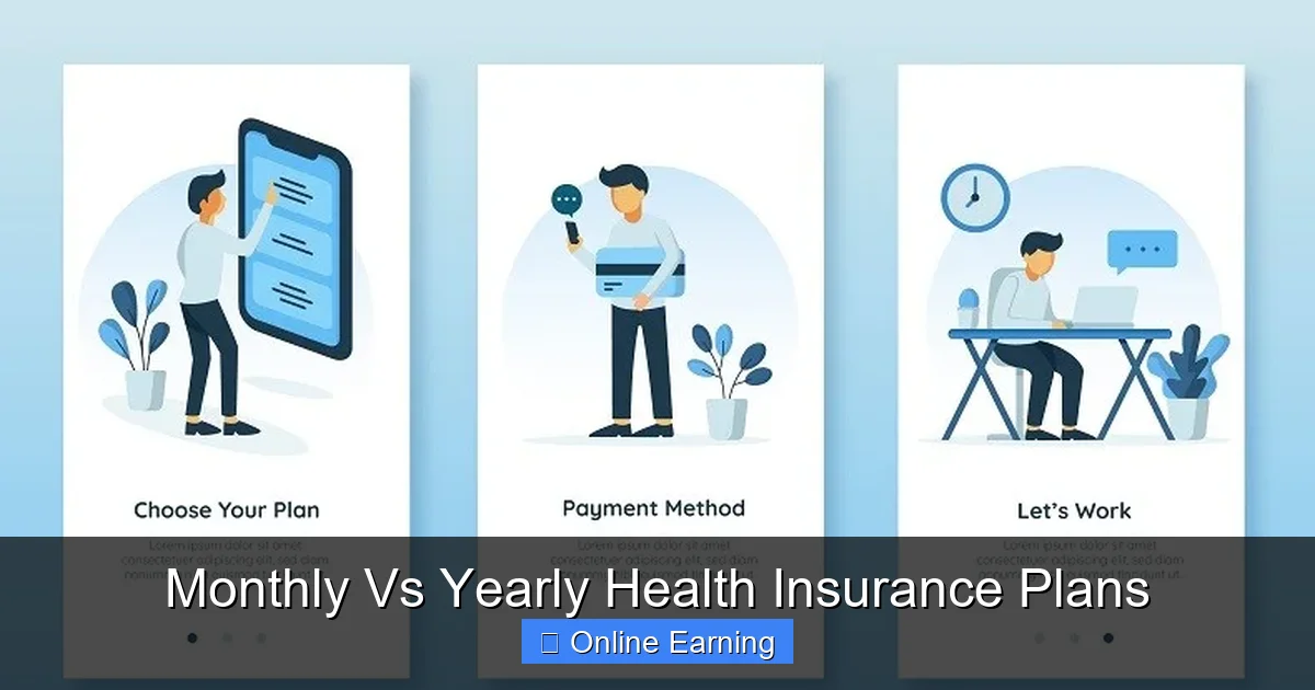 Monthly Vs Yearly Health Insurance Plans