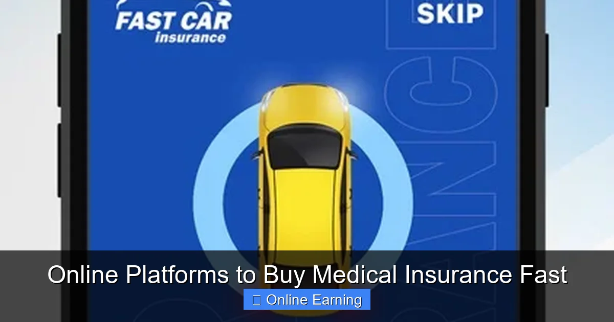 Online Platforms to Buy Medical Insurance Fast