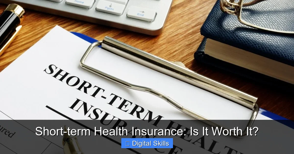 Short-term Health Insurance: Is It Worth It?