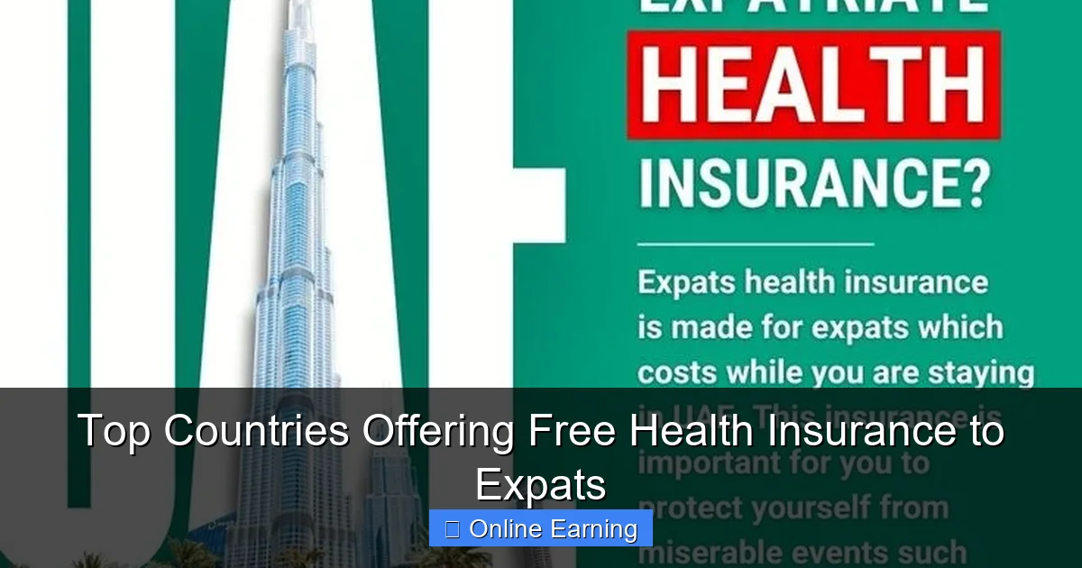 Top Countries Offering Free Health Insurance to Expats