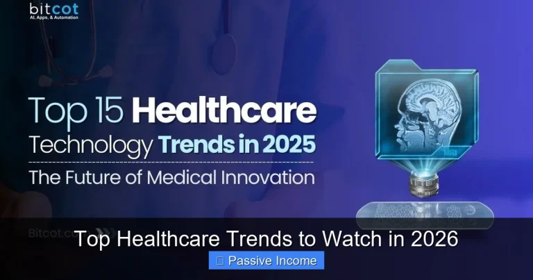 Top Healthcare Trends to Watch in 2026