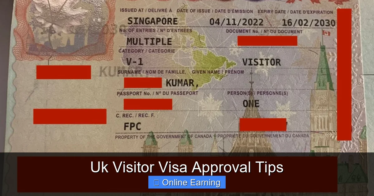 Uk Visitor Visa Approval Tips