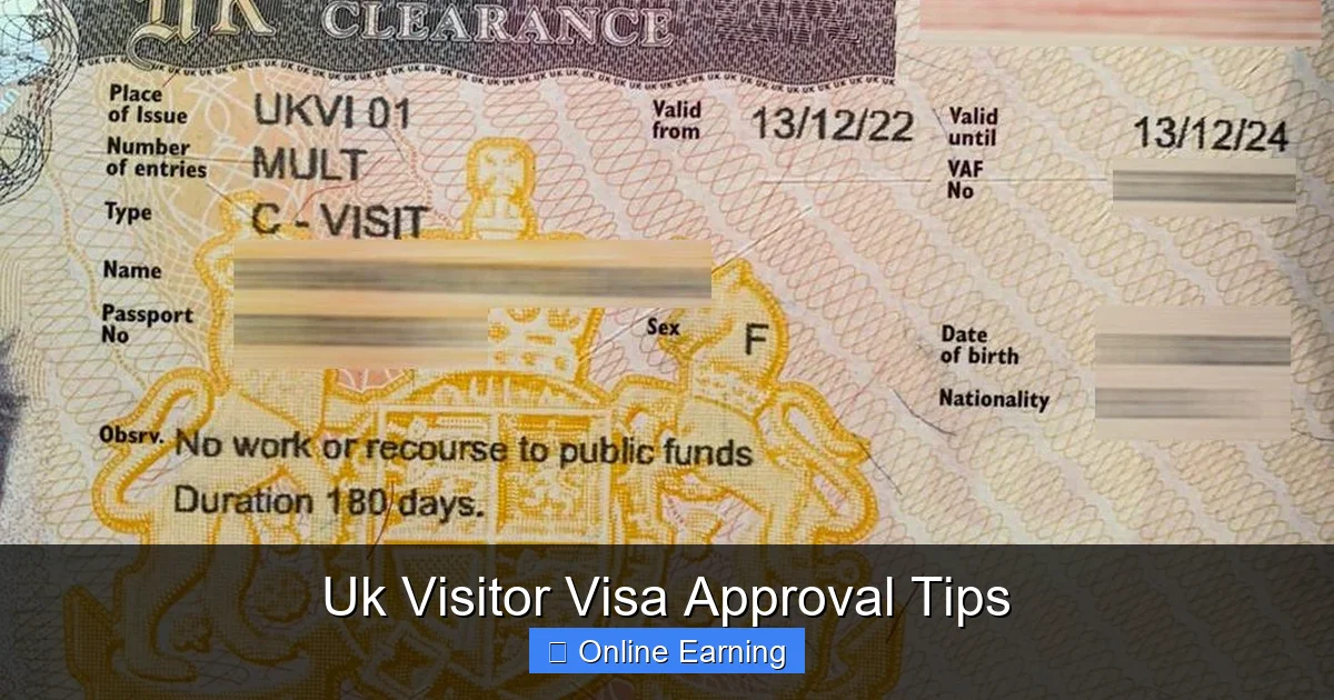 Uk Visitor Visa Approval Tips