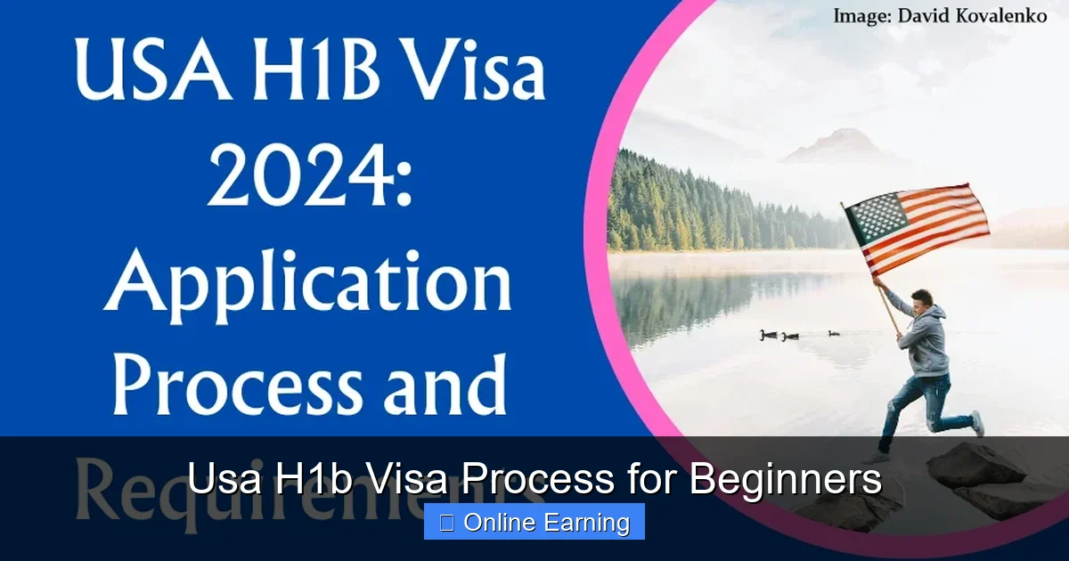Usa H1b Visa Process for Beginners