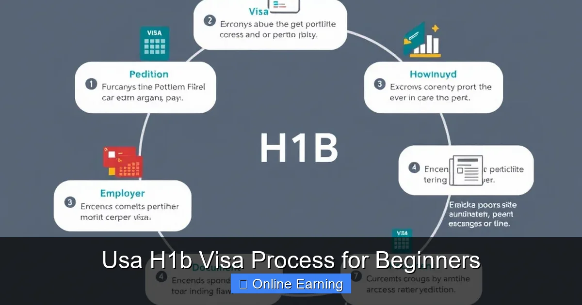 Usa H1b Visa Process for Beginners