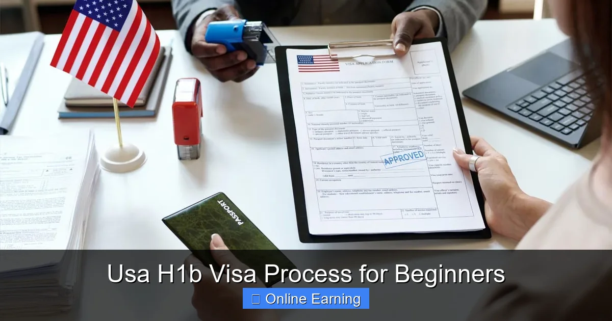 Usa H1b Visa Process for Beginners