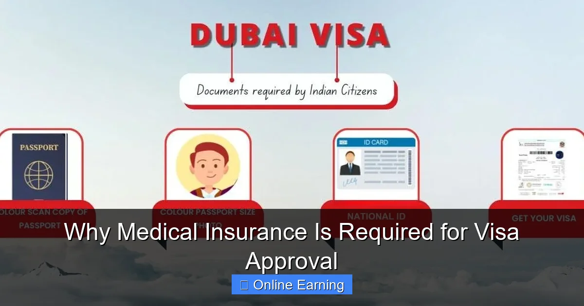 Why Medical Insurance Is Required for Visa Approval